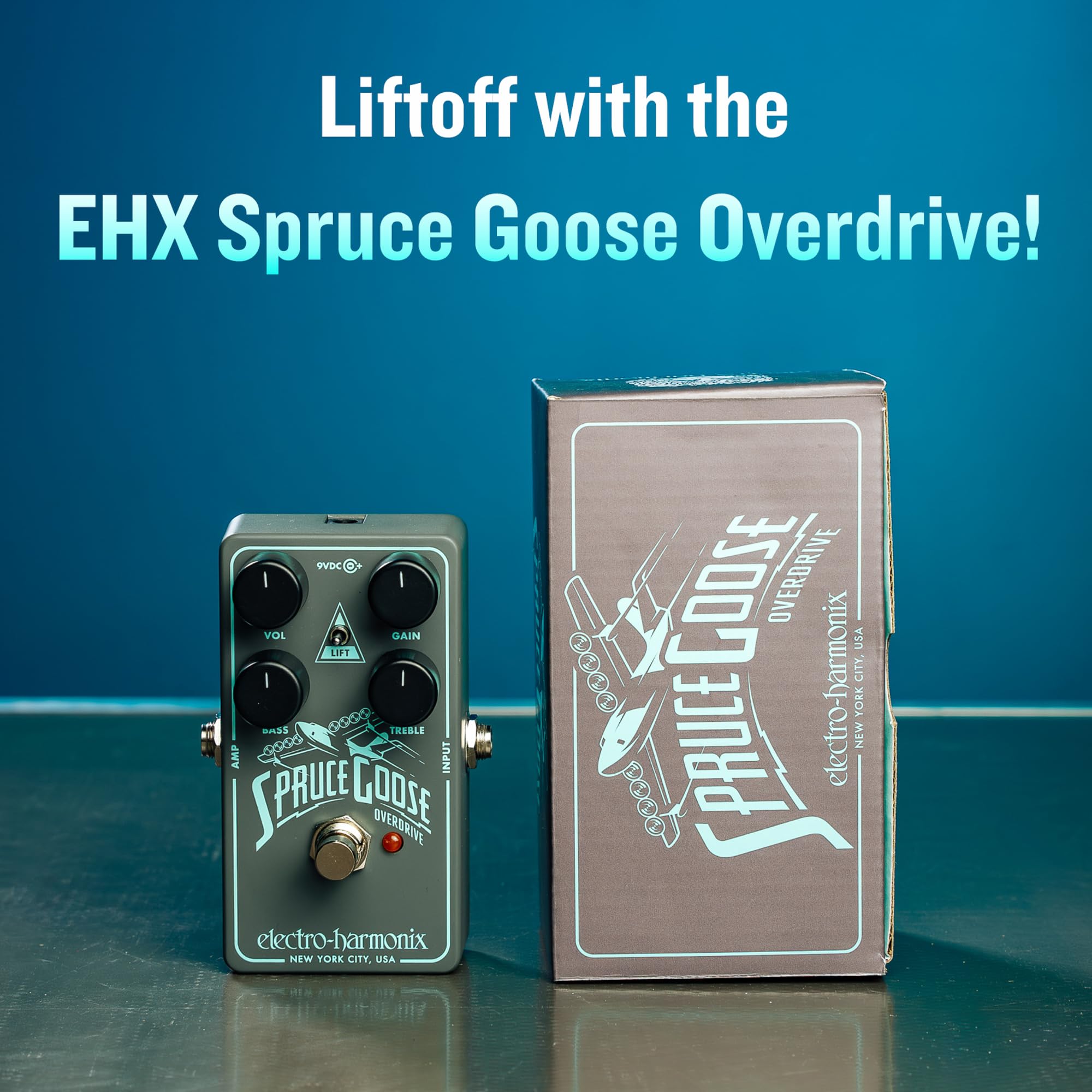 Amazon.com: Electro-Harmonix Spruce Goose Overdrive Pedal