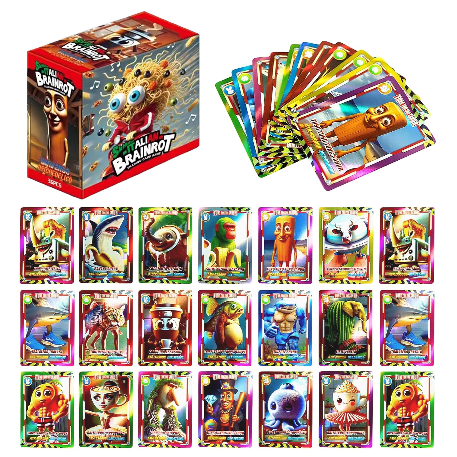 Amazon.co.jp: イタリアンブレインロット カードゲーム Italian