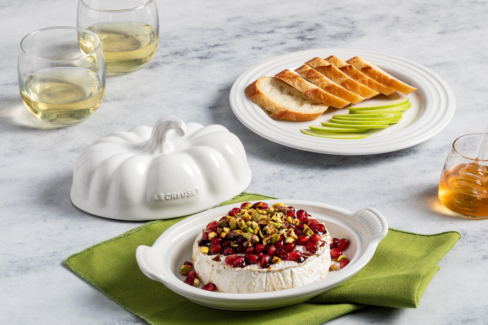 Amazon｜ル・クルーゼ(Le Creuset) パンプキン バター・ディッシュ 蓋