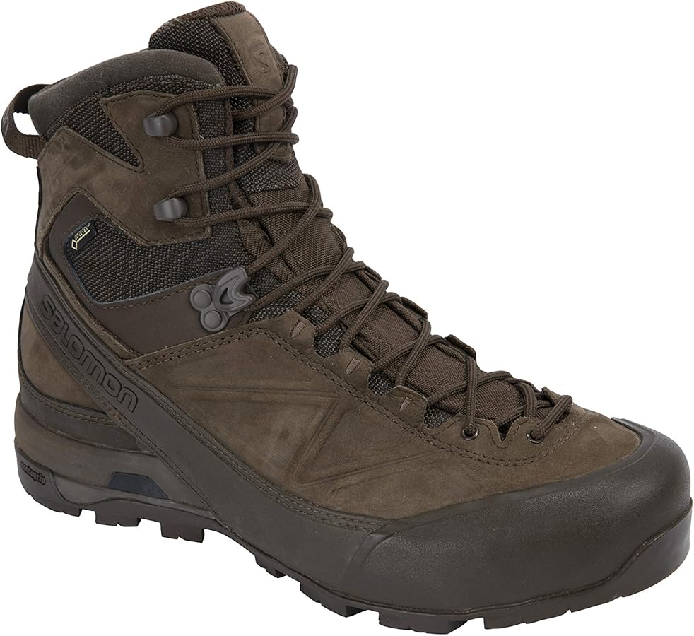 Amazon.co.jp: Salomon メンズ X ALP GTX Forces ブーツ、スレート