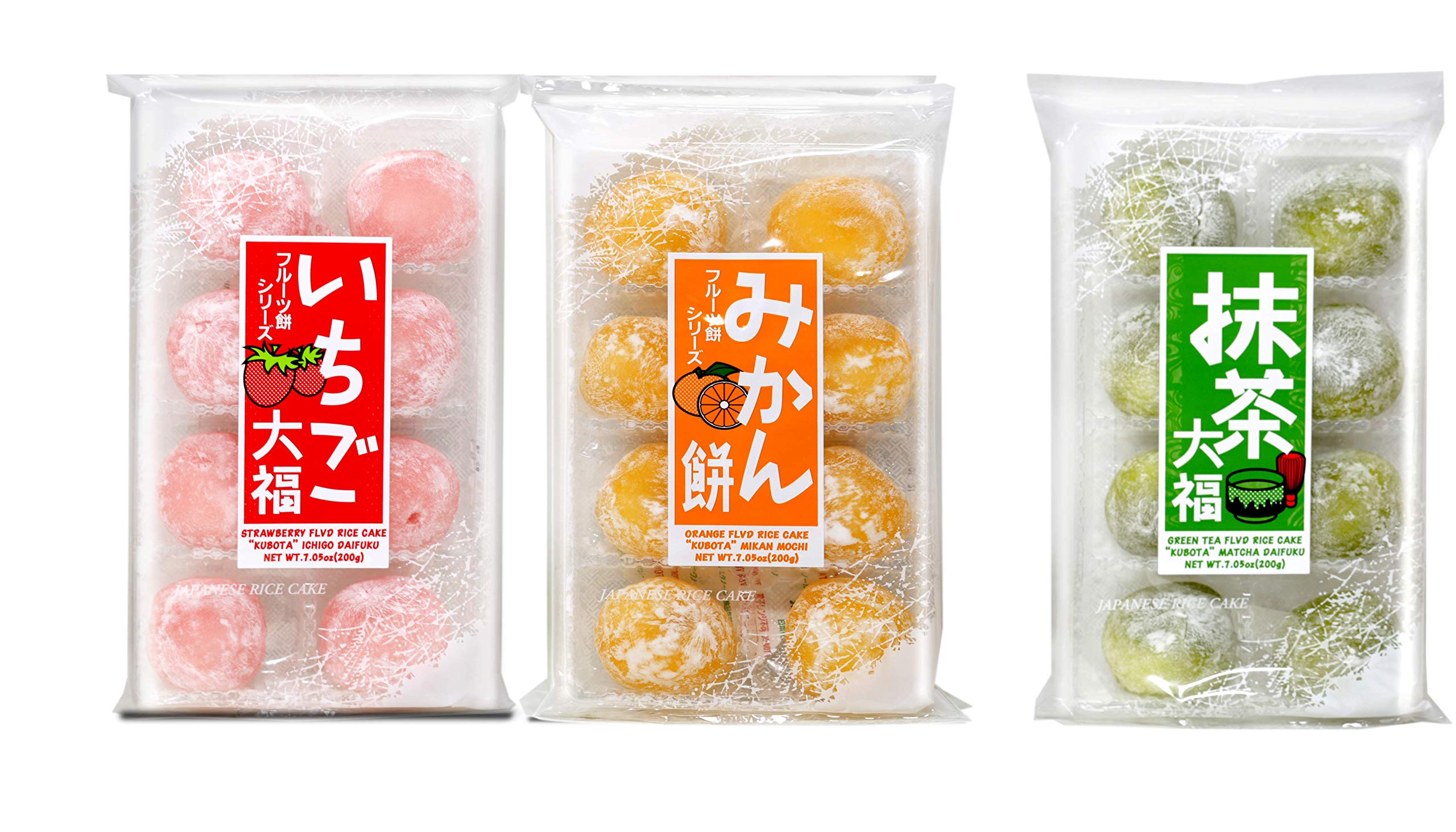 Amazon.com: Japanese Mochi Fruits Daifuku (Rice Cake) CHOICE OF