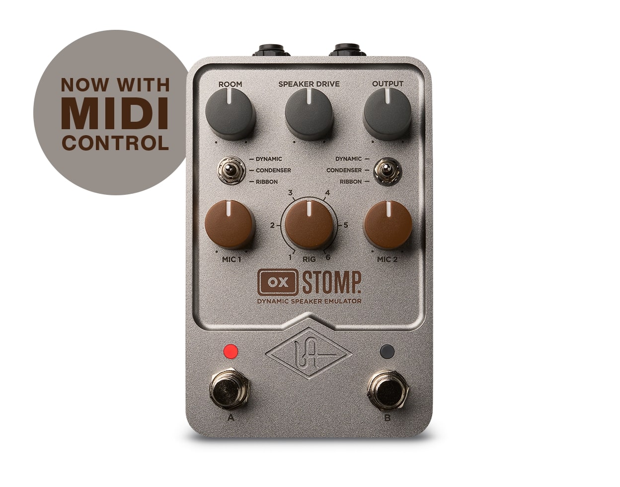 期間限定特別価格】Universal Audio / UAFX OX Stomp Dynamic Speaker