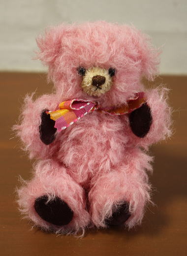 BiBi Bear/ 【おさいふベア PINK mini】 | テディベア,アーティスト
