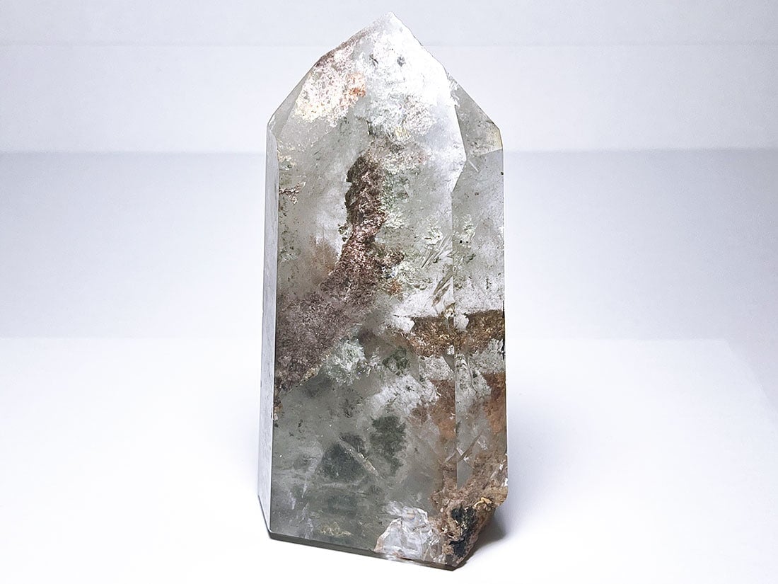 ガーデンクォーツポイント ポリッシュ ( 庭園水晶 )/ Garden Quartz