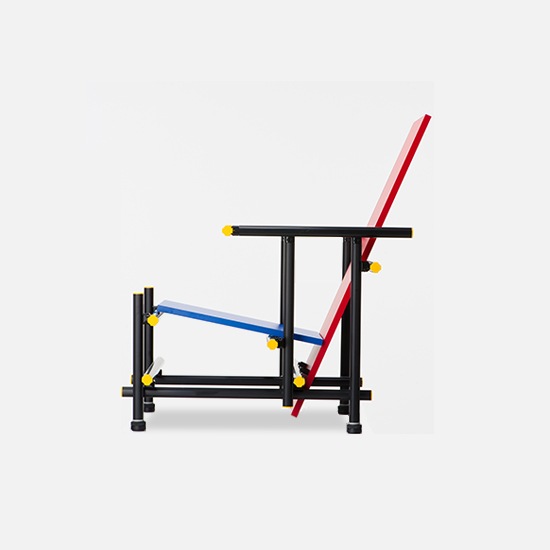 Red and Blue Chair | アルミ家具・インテリア | ecoms オンラインストア