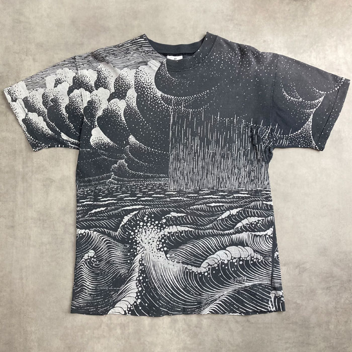 90's M.C. ESCHER T-Shirts Made in USA/L 90年代 エッシャー Tシャツ