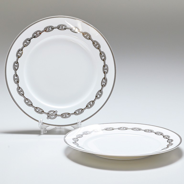 エルメス HERMES シェーヌダンクルプラチナ 004107P2 22.5cm デザート