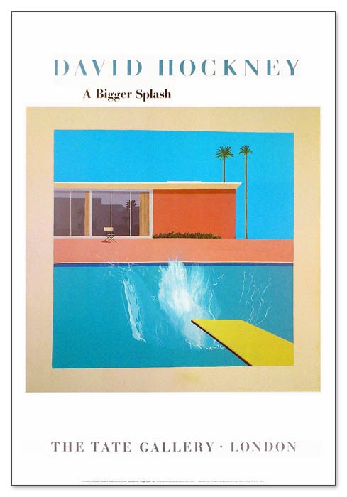 A Bigger Splash 1967（デビット ホックニー） ポスター販売のアズ