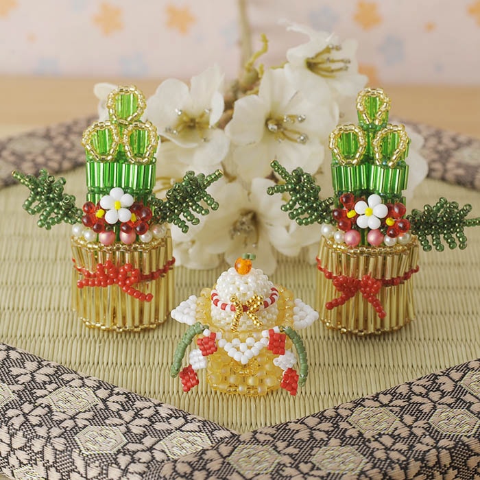 ワクワクお正月飾りセット 【ビーズマニア】 | アイテムで探す