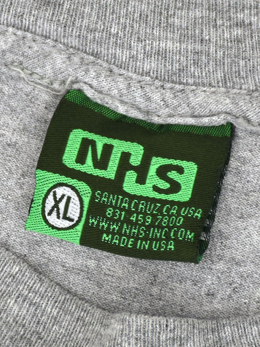 90's NHS INDEPENDENT アイアンクロスロゴ 両面袖プリント Tシャツ