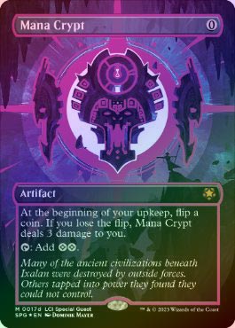 ネオンインクFOIL】【英】魔力の墓所/Mana Crypt[無色MR]【SPG】[017d