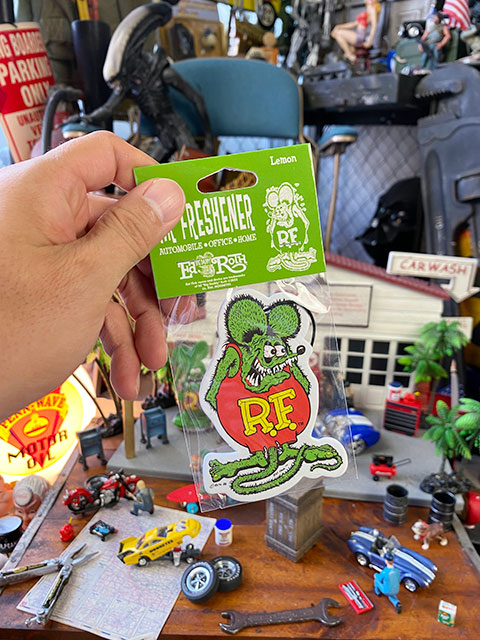 ラットフィンク エアーフレッシュナー （カラーバージョン） レモンの