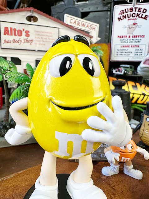m&m's ダイキャストメタルフィギュア （イエロー） Jadaの通販・販売