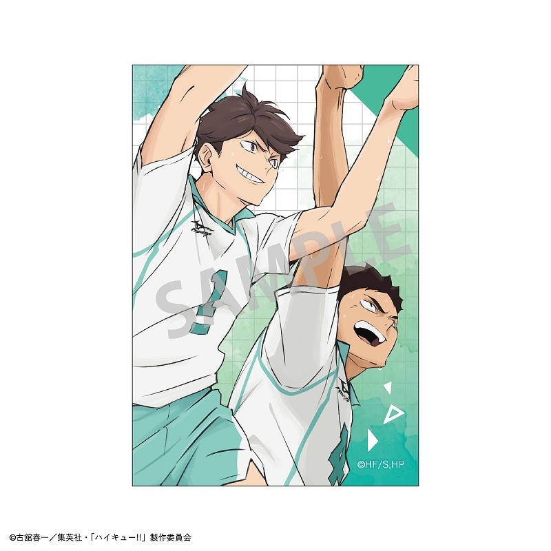 ハイキュー!! スクエア缶バッジ／及川 徹＿岩泉 一