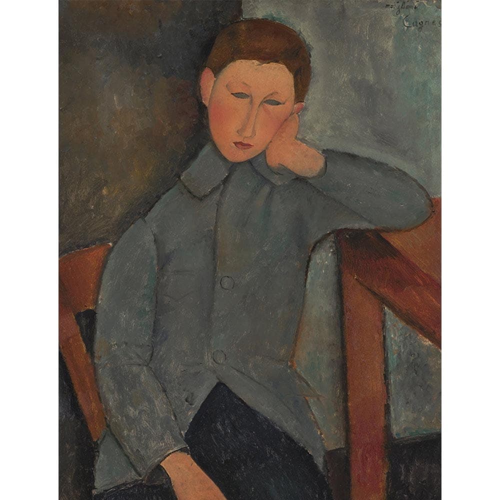 少女 【15号】 アメデオ・モディリアーニ 【 額縁が選べる 額入り 複製