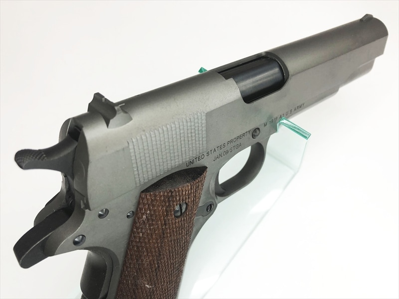 売り切れ【特選中古品】発火モデルガン タニオコバ GM7.5 M1911A1 HW