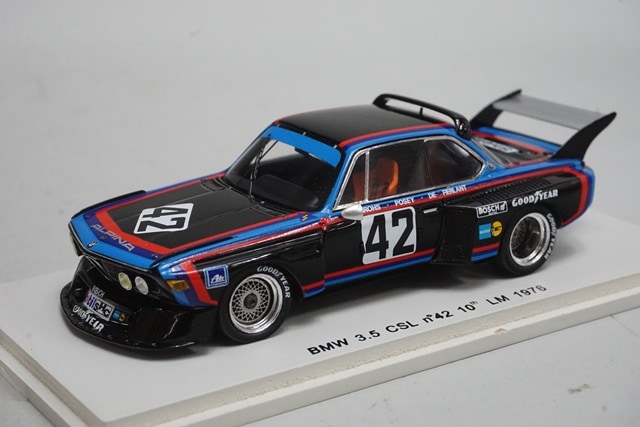 1/43 スパーク S1568 BMW 3.5 CSL LM 1976 10th #42, Boost Gear