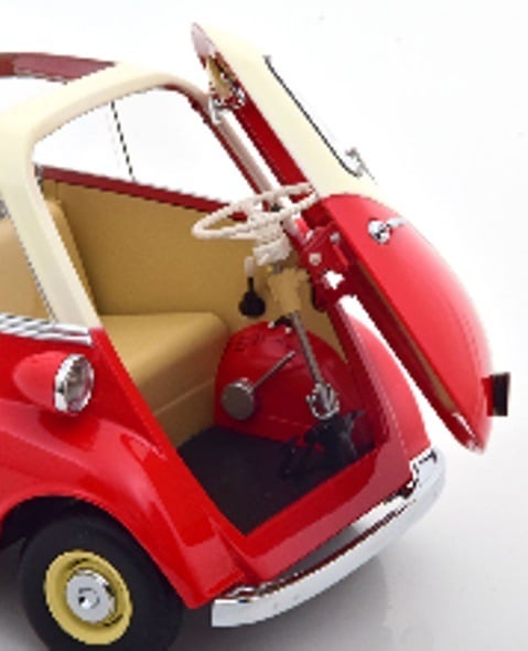 新品 KKDC120043 KK scale 1/12 BMW 250 Isetta 1959 red/white, Boost