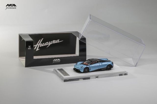 新品 HKM Premium 1/64 ウアイラ Huayra Coupe 2014 Ice Blue, Boost