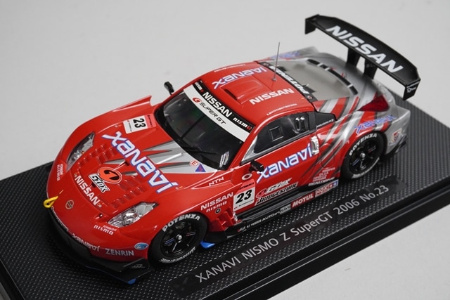 1/43 エブロ 43794 日産 ザナヴィ ニスモ Z スーパーGT 2006 #23