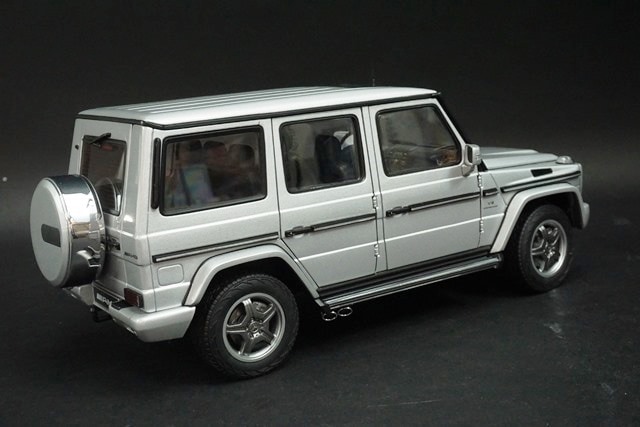 1/18 オートアート 76247 メルセデスベンツ G55 AMG シルバー, Boost