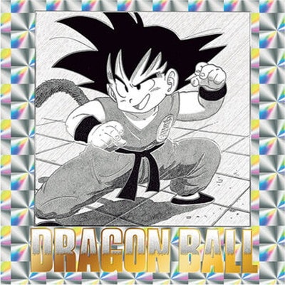 ドラゴンボール40周年記念 オリジナルイラストレーション シールウエハース