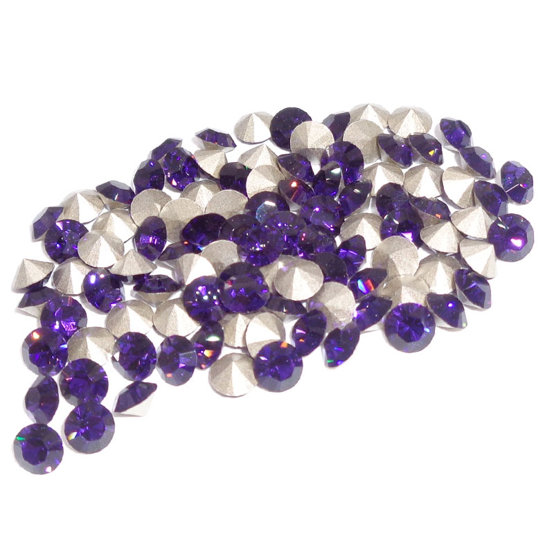 特価品】スワロフスキー/1012/1100/1028/1088パープルベルベット