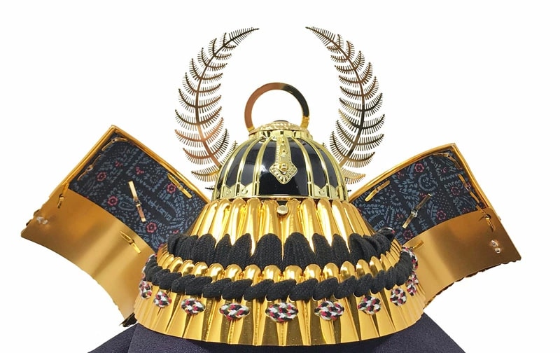 五月人形 コンパクト 戦国武将「徳川家康」| ケース入り天下人の武将兜