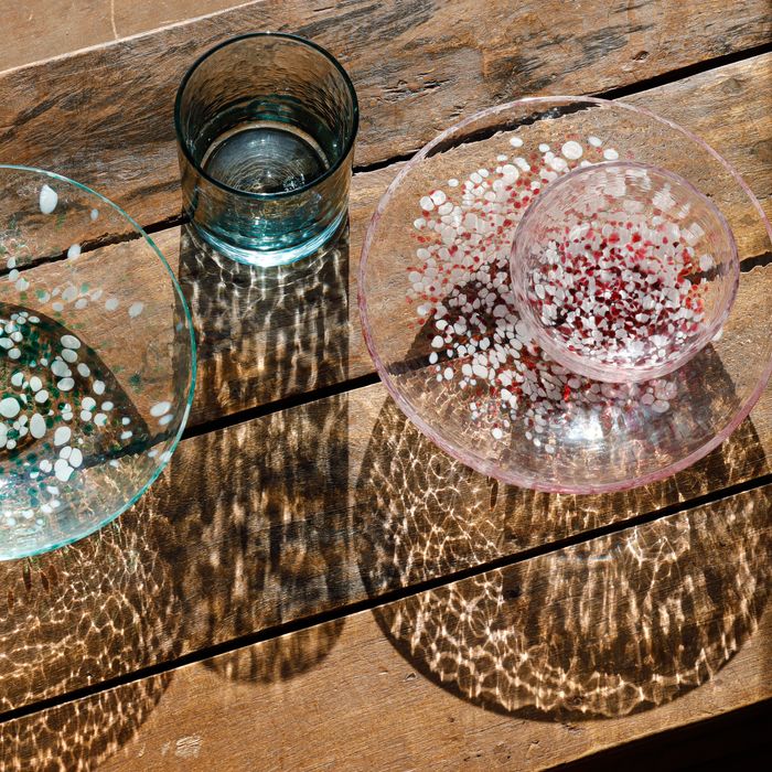 北国の四季 皿 | 北一硝子 まごころお届け便