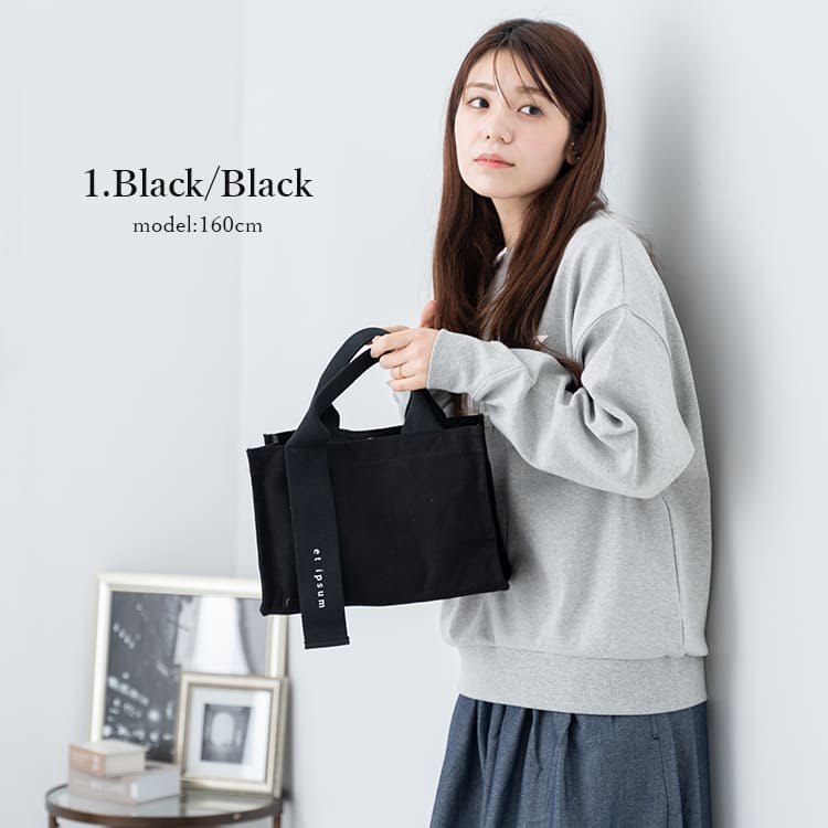 トートバッグ レディース 小さめ ミニトートバッグ 6ポケット オッド