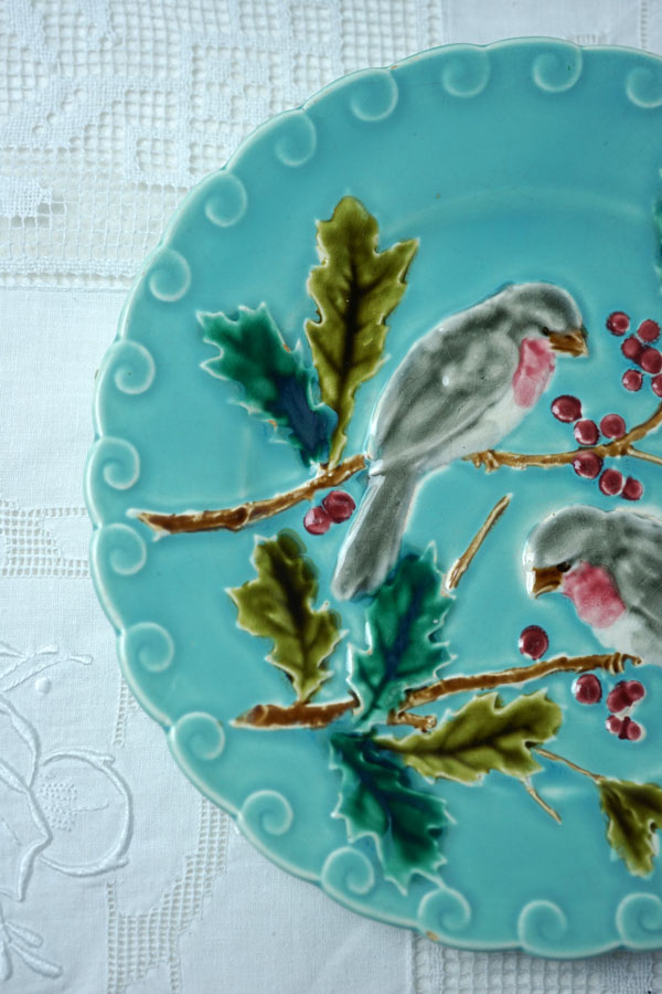 サルグミンヌ Sarreguemines鳥の番のバルボティーヌ20cm gc-1699の通販