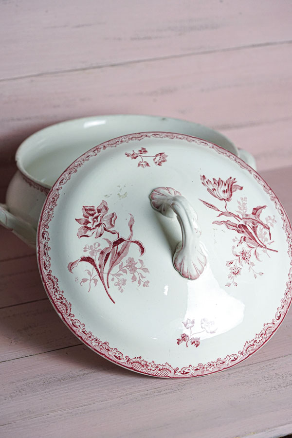 アンティーク サルグミンヌ製スーピエール フォンタンジュ