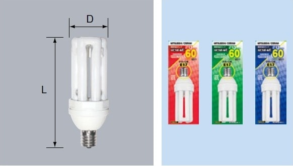 EFD15EN/12-E17 || 三菱電機(MITSUBISHI)40ミリ幅 D15形(60W形
