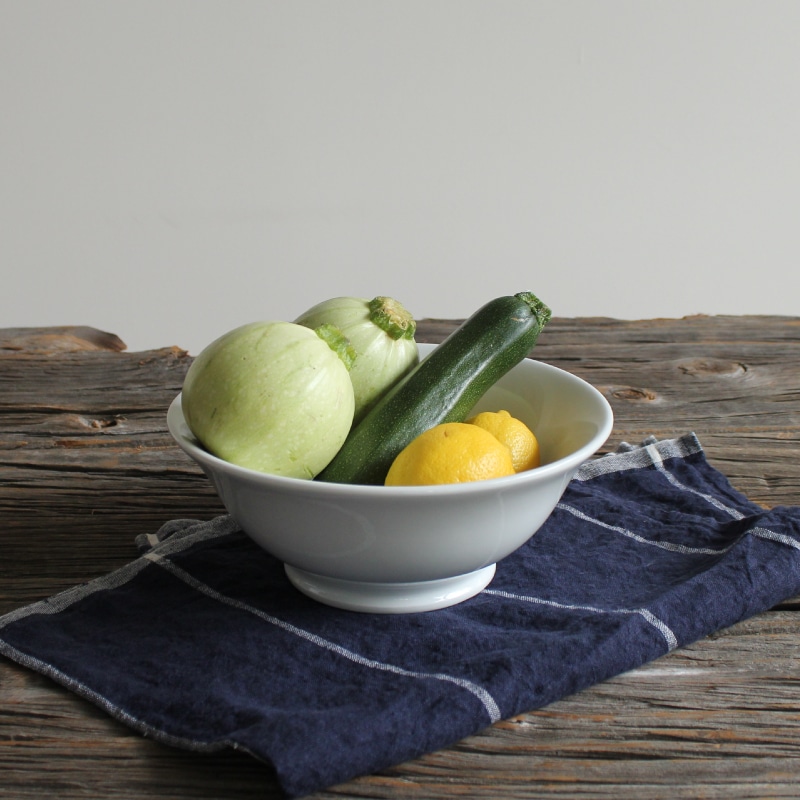 ヴェネチアングラス サラダボール ホワイト&イエロー ヴェネチア