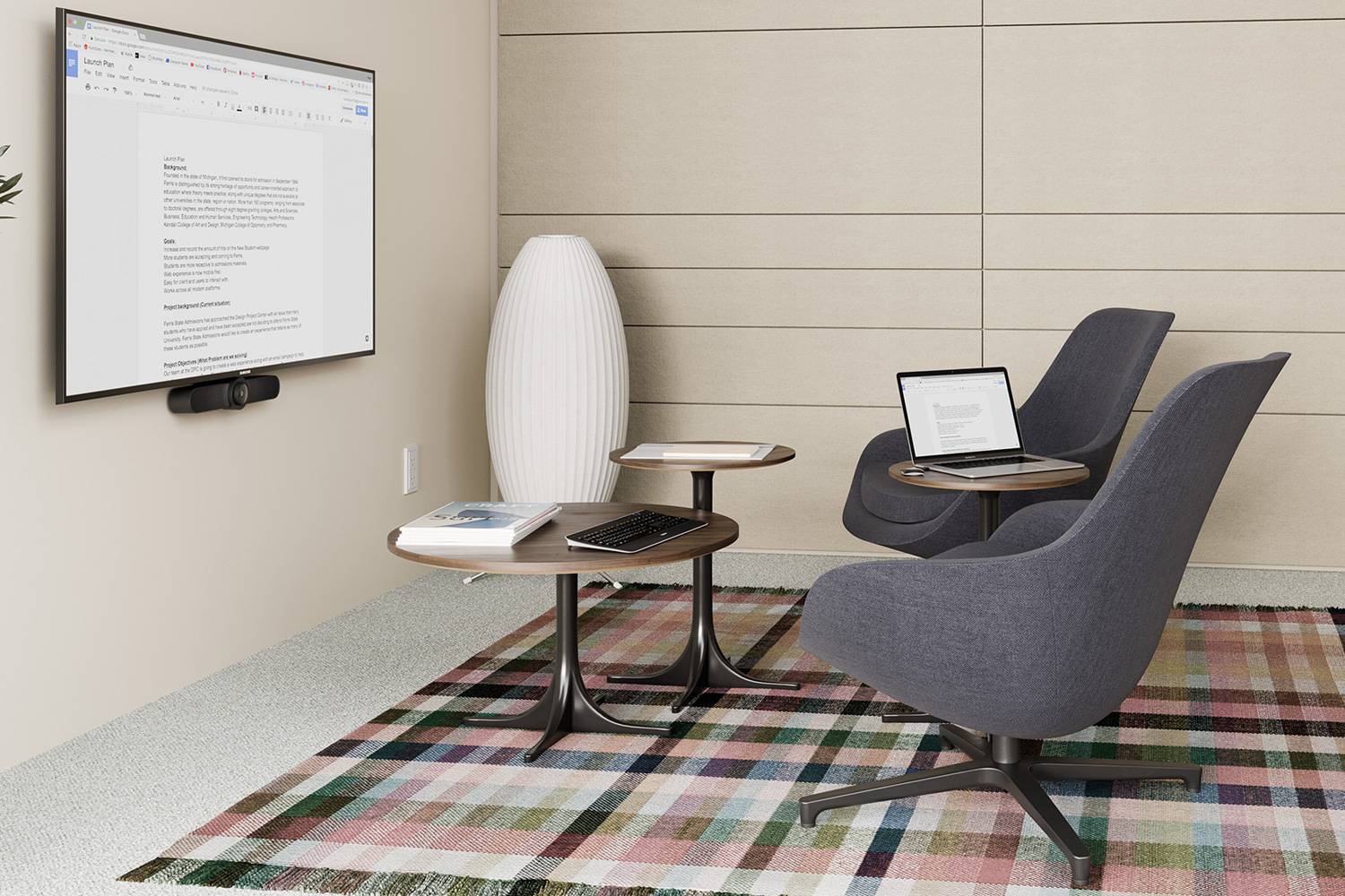 ネルソン ペデスタルサイドテーブル 直径43.2cmの通販 | 家具