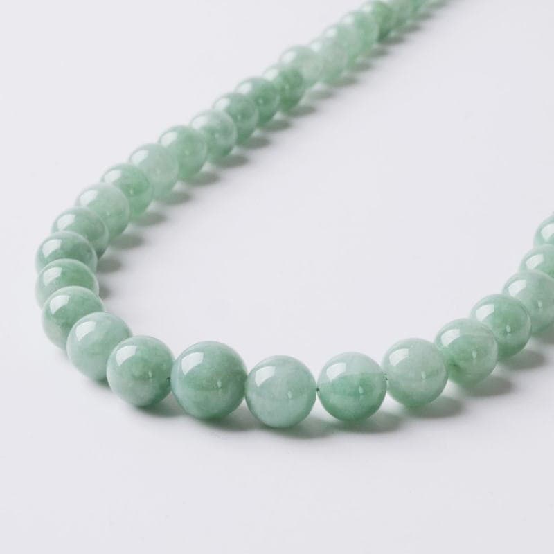 本翡翠丸玉グラデーションネックレス（鑑別書付）｜マライカ公式通販