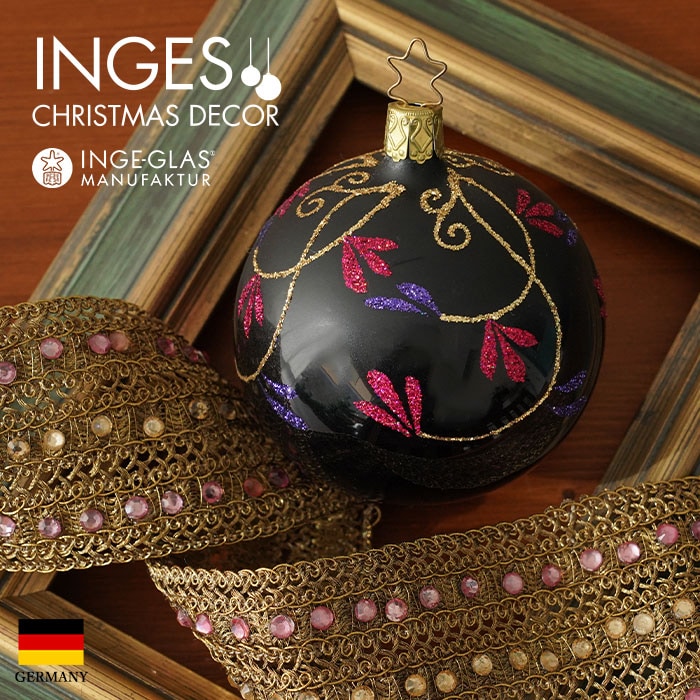 クリスマスツリー オーナメント ドイツ INGE-GLAS MANUFAKTUR（インゲ