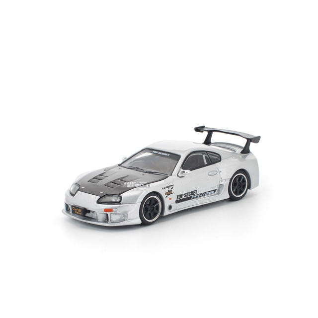 1/64 TOP SECRET GT300 SUPRA SILVER 1/64 トップシークレット GT300