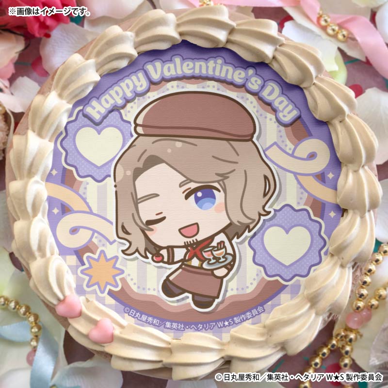 バレンタインプリケーキ2026（フランス）【特典缶バッジ付き