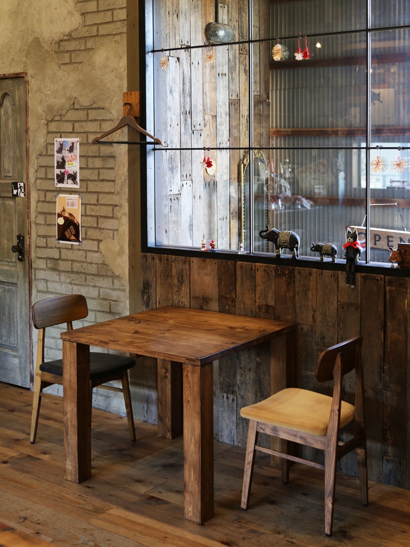 Jaco table｜ジャコ ダイニングテーブル 讃岐産ヒノキ無垢材