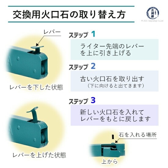 日酸TANAKA 火口ライター NL-101 | ロックライター | 工具の三河屋 本店