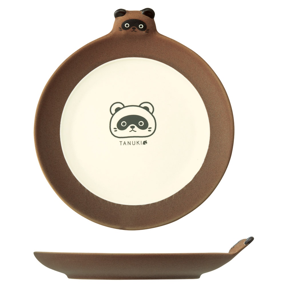 ダイカット 中皿 16cm 陶器製 皿 お皿 食器 陶器 キャラクター