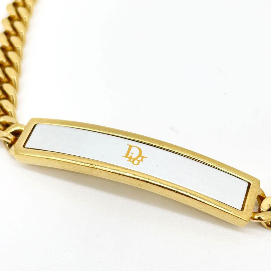 Christian Dior クリスチャンディオール ブレスレット ロゴプレート