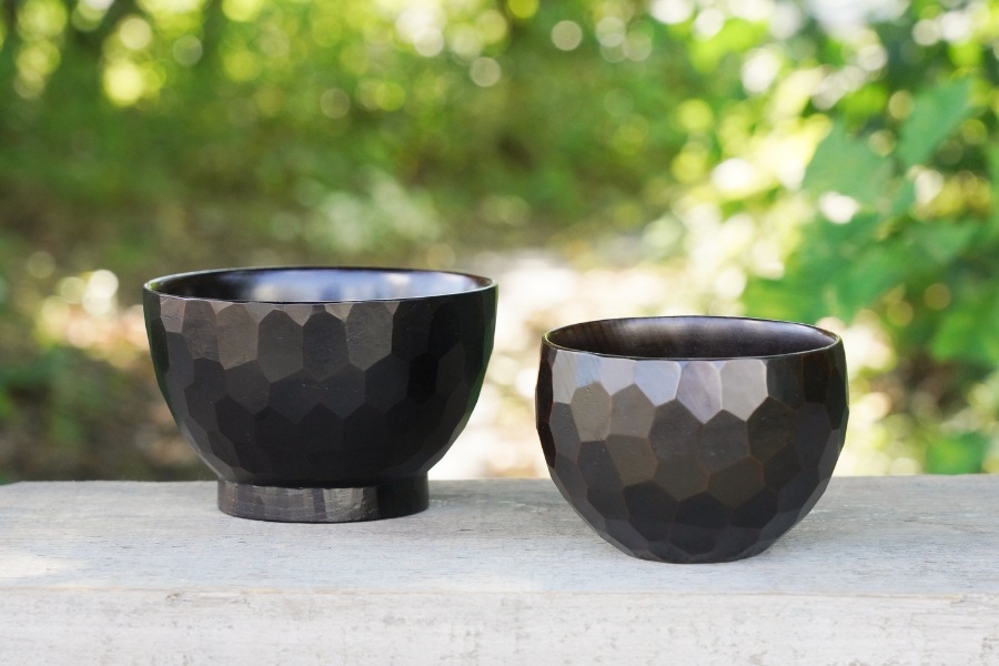 漆塗りのお椀 高台なし | 瀬戸晋 【 北海道 スロウなお買い物 ～slowly