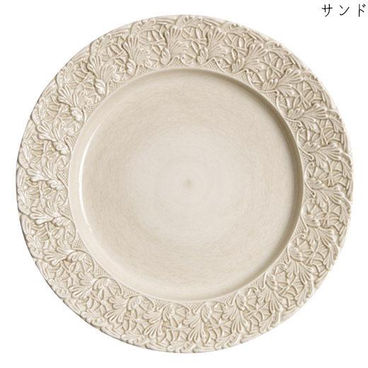 レースプレート 25cm | レース柄のディナープレート