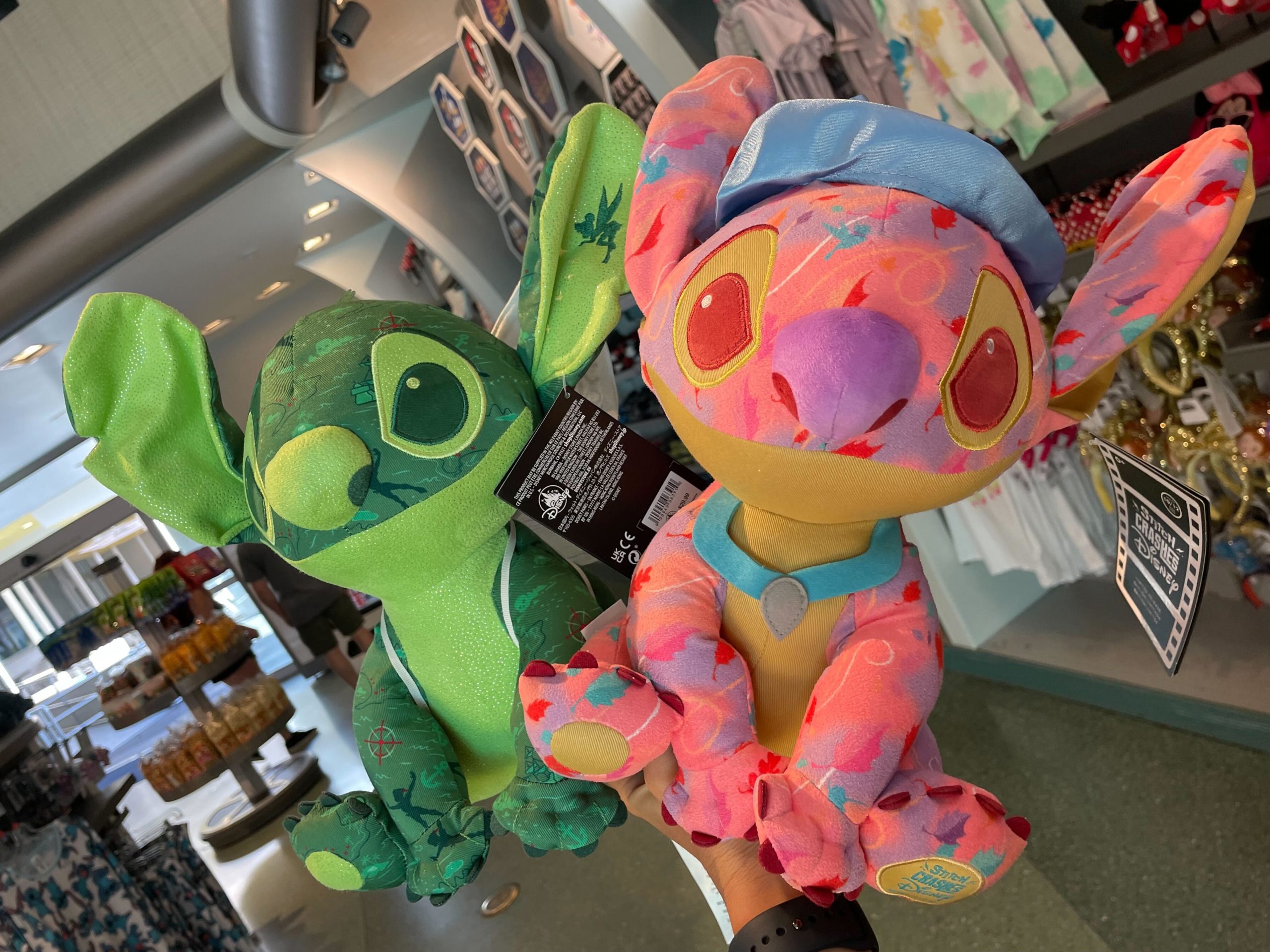 New 'Peter Pan' and 'Pocahontas' Stitch Crashes Disney Plush at