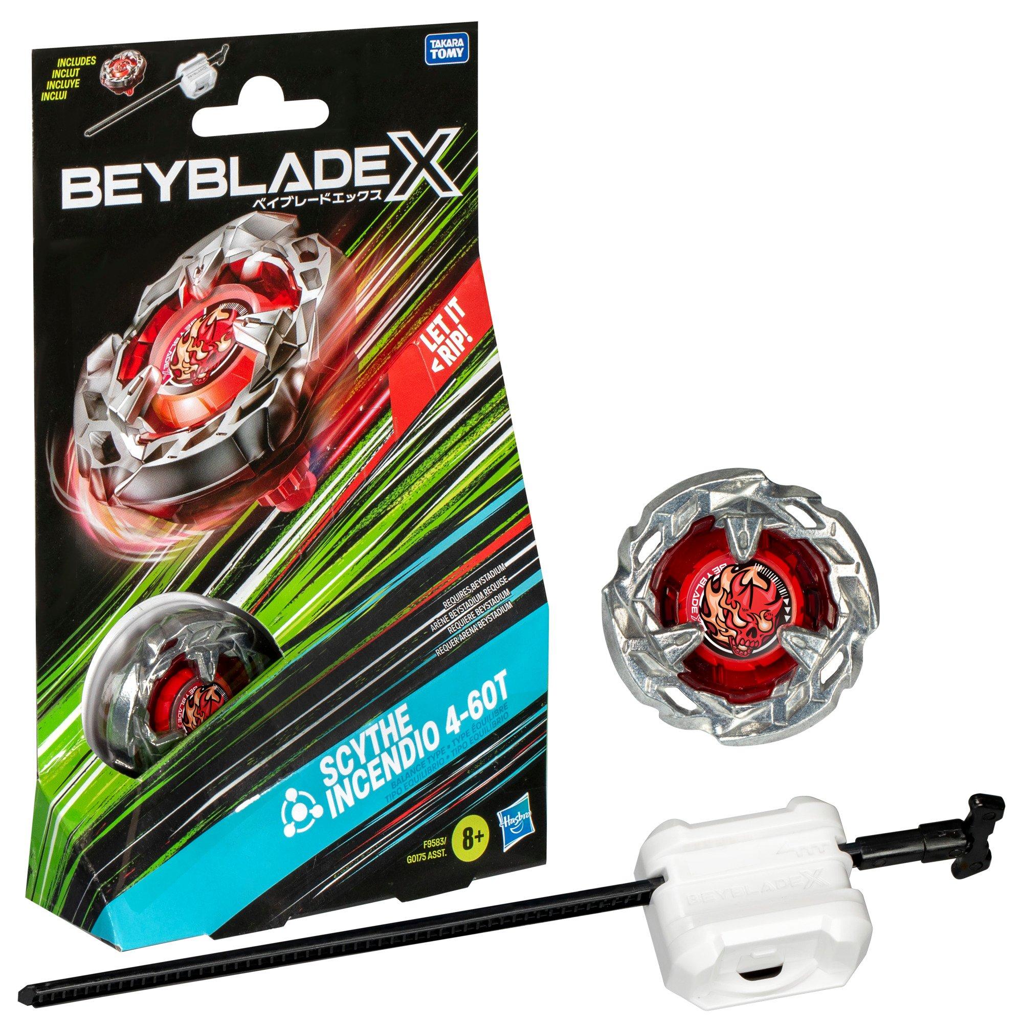 Hasbro Beyblade X Scythe Incendio 4-60T Starter Pack | GameStop
