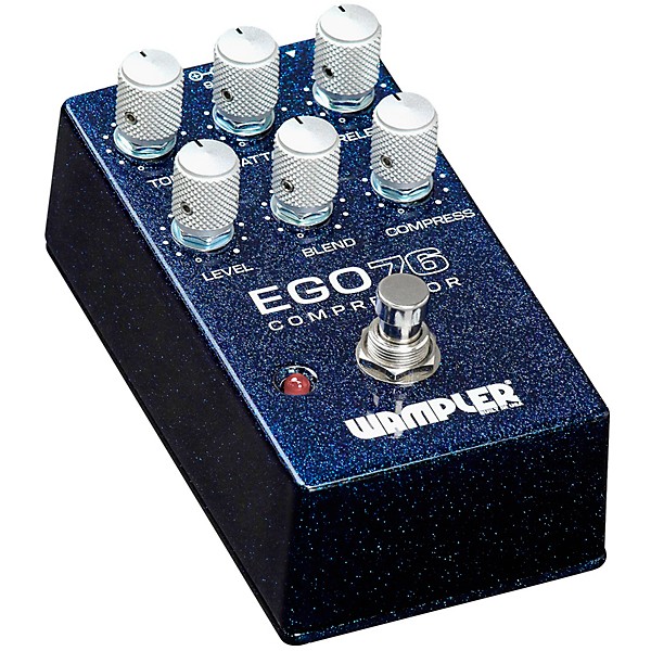 Wampler Ego 76 Compressor Effects Pedal Blue Sparkle | Guitar Center
