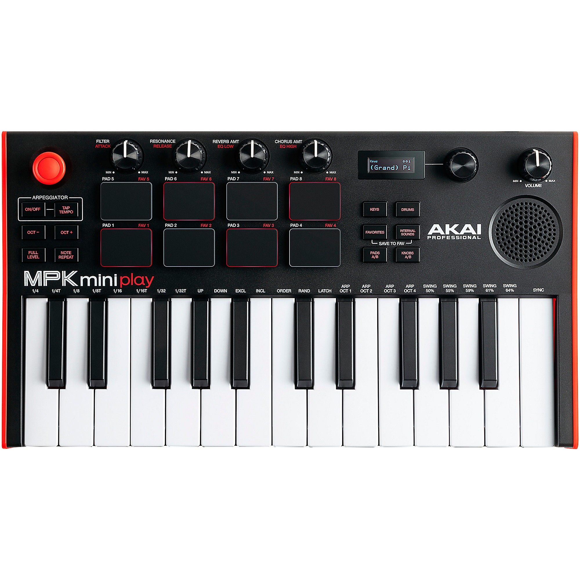 Open Box Akai Professional MPK mini play mk3 Mini Controller