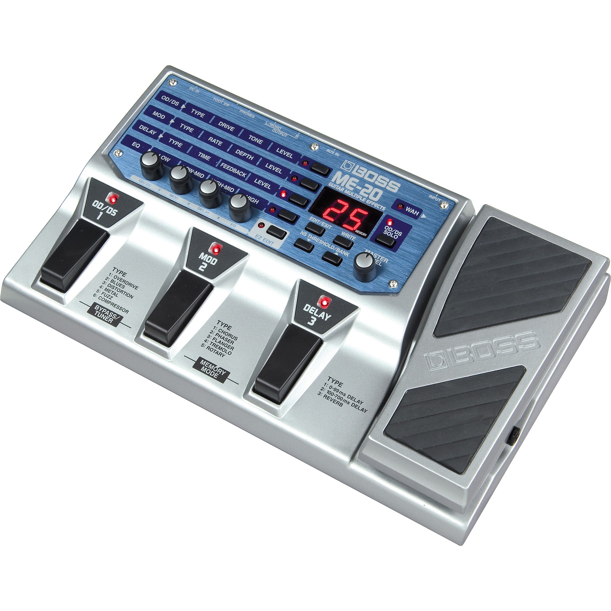 Open Box BOSS ME-20 Guitar Multi Effects Pedal | Guitar Center